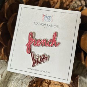 Cute FRENCH KISS pins